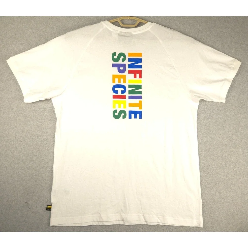Adidas Pharrell Williams Infinite Species Tee‎ White FR9073 Mens XL NWT